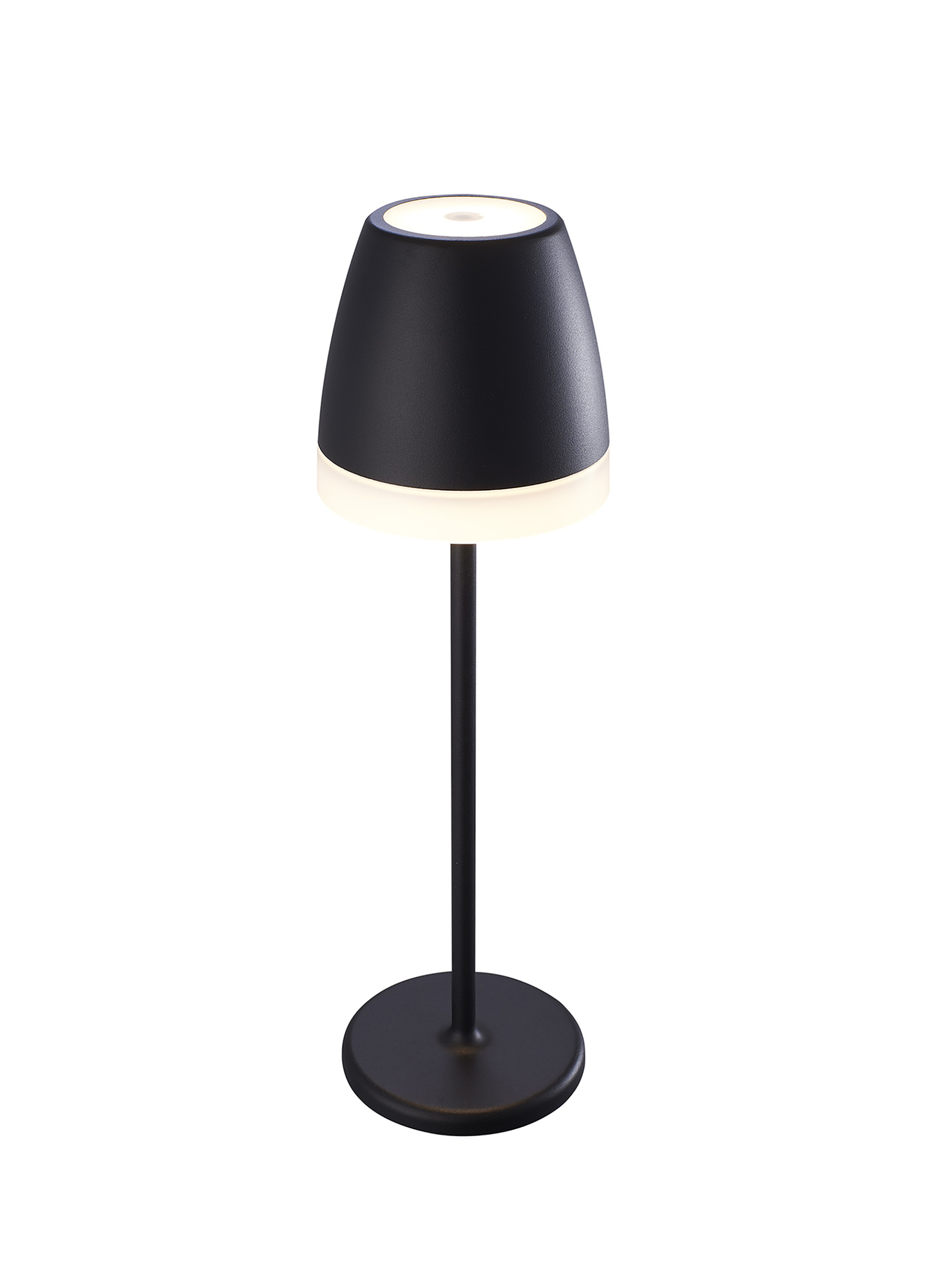 M7115  K3 Rechargeable Battery Operated  Lantern, 2W LED, 3000K, 155lm, IP54, USB Charging Cable Included, Black, 3yrs Warranty